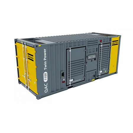 Контейнерный дизельный генератор Atlas Copco QAC 1100 TWINPOWER