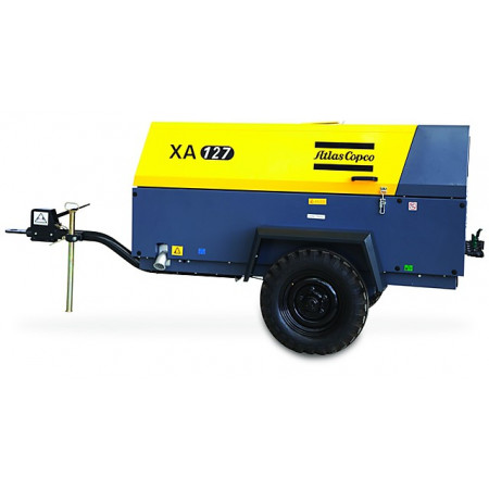 Дизельный компрессор Atlas Copco XAS 127 Kd с нормой COM2 по выхлопу Дизельный компрессор Atlas Copco XAS 127 Kd с нормой COM2 по выхлопу