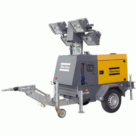 Осветительная мачта Atlas Copco QLT H50 с гидравлическим подъемом Осветительная мачта Atlas Copco QLT H50 с гидравлическим подъемом