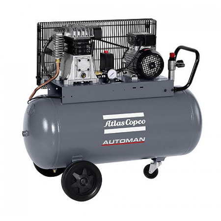 Поршневой маслосмазываемый компрессор Atlas Copco AC 31 E - 50L с ременным приводом Поршневой маслосмазываемый компрессор Atlas Copco AC 31 E - 50L с ременным приводом