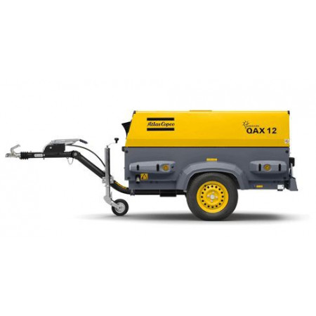 Дизельный генератор на шасси Atlas Copco QAX 12