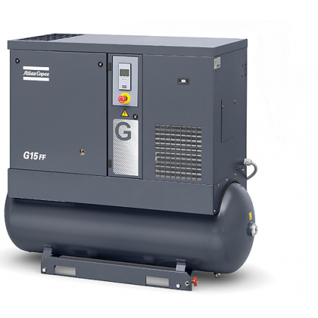 Винтовой компрессор Atlas Copco G15 7,5FF / 400 В 3 ф 50 Гц без N / CE TM(270l