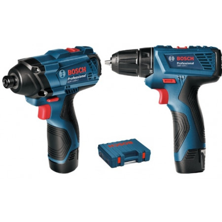 Набор аккумуляторного инструмента Bosch из 2 ( GDR120-LI, GSR 120-LI) 0.601.9F0.002