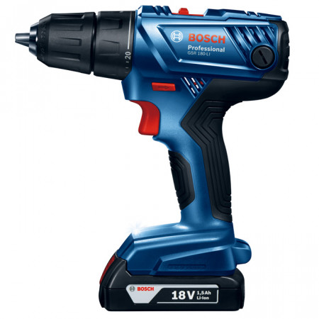 Аккумуляторная дрель-шуруповёрт Bosch GSR 180-LI (GSR180-LI) 0.601.9F8.120