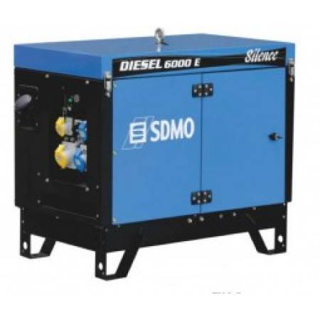 Портативный генератор SDMO DIESEL 6000 E SILENCE