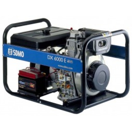 Портативный генератор SDMO Diesel DX 6000 TE XL C AUTO