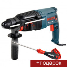 0.615.990.K00 Перфоратор Bosch GBH 2-26 DRE + отвертка Wiha 0.615.990.K00 Перфоратор Bosch GBH 2-26 DRE + отвертка Wiha