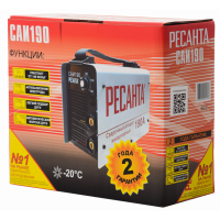 Инверторный сварочный аппарат РЕСАНТА САИ-190