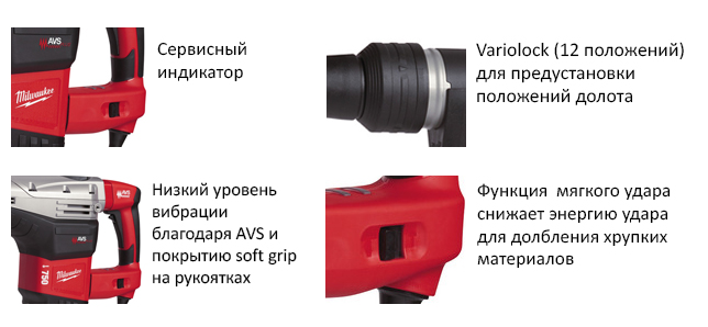 Перфоратор Kango 750 S MILWAUKEE 4933398600 Перфоратор Kango 750 S MILWAUKEE 4933398600